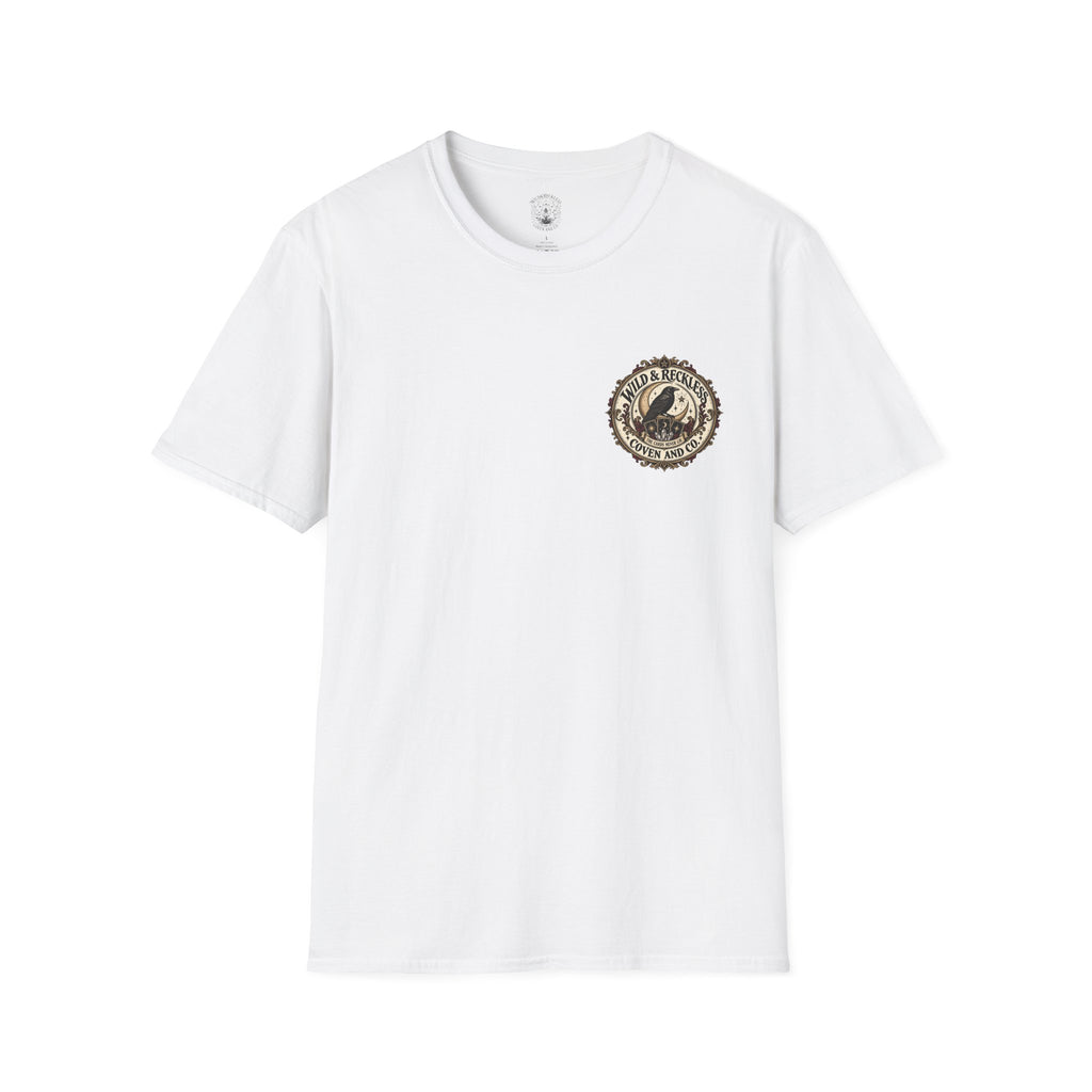 The Cards Never Lie Wild & Reckless Coven Raven Badge T-Shirt