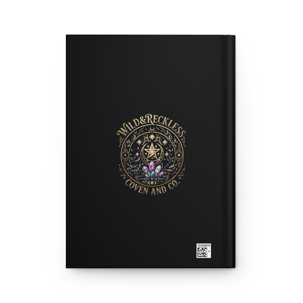 Manifesting Mayhem Hardcover Journal — Lined Magical Witchcraft Notebook