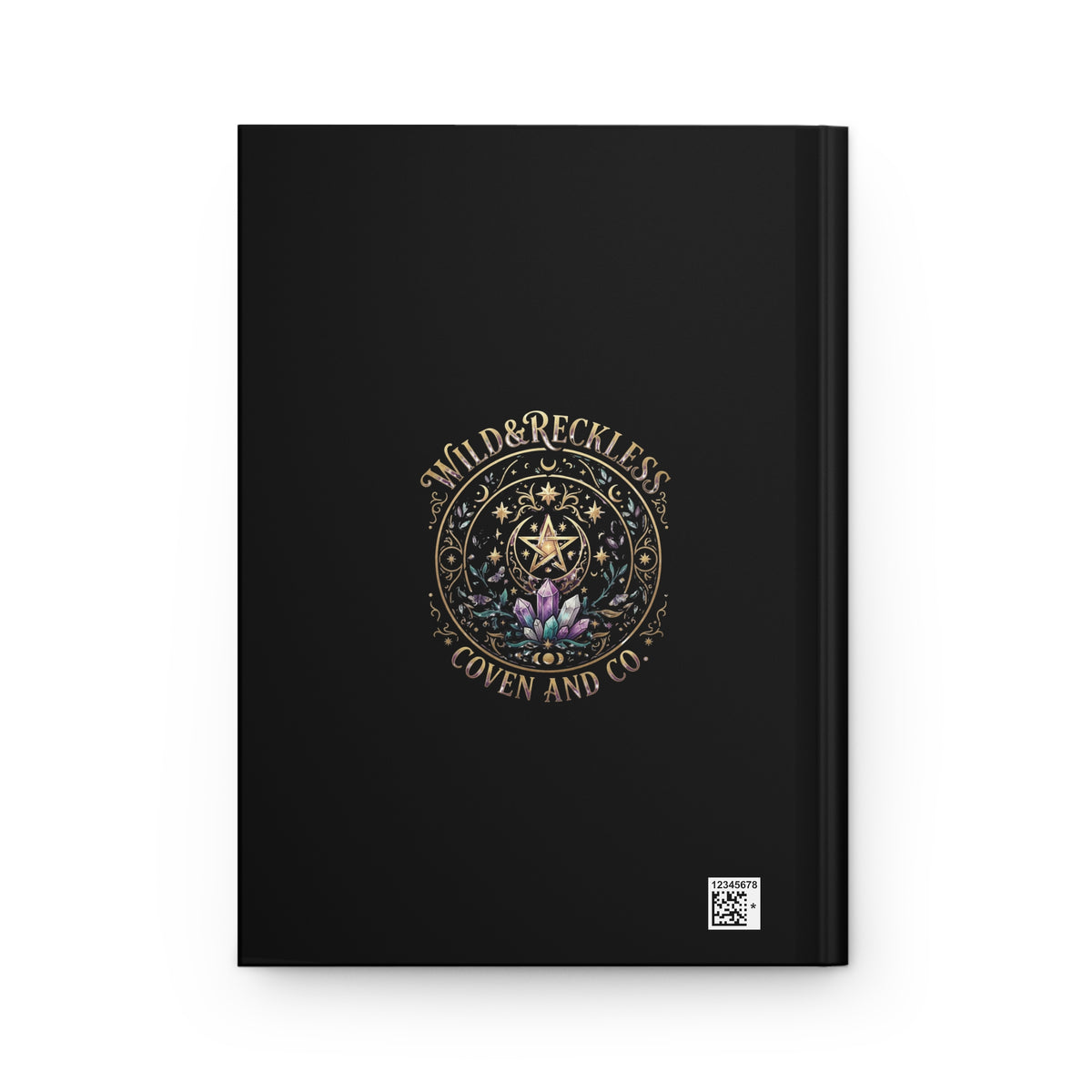 Manifesting Mayhem Hardcover Journal — Lined Magical Witchcraft Notebook