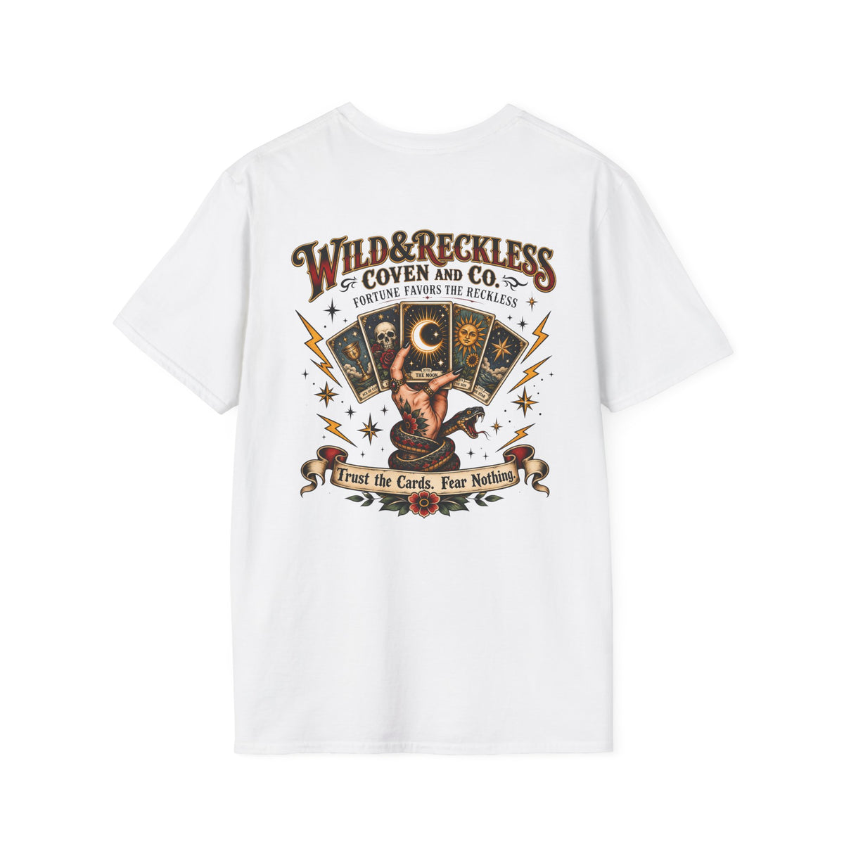 Tarot Card Witchy T-Shirt – Wild & Reckless Coven and Co.