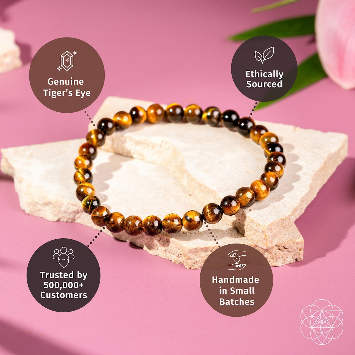 Built to Win – 7A Grade Tiger’s Eye Bracelet | 6mm